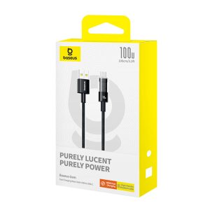 USB to Type C Baseus MVP 3 100W 1M - Image 1
