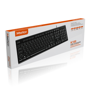 MEETION K100 WIRED KEYBOARD - Image 1